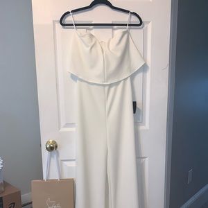 White Small Lulus Jumpsuit